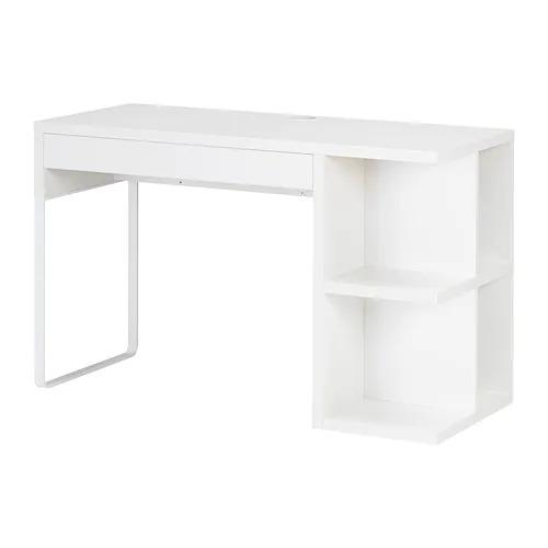 MICKE desk, black-brown, 105x50 cm (413/8x195/8) - IKEA CA