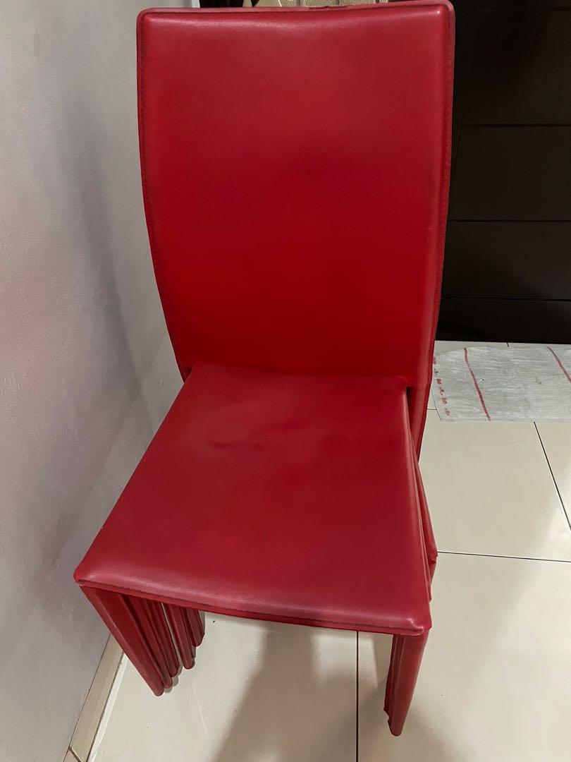 meja-makan-6-kursi-maxxa-dt-red-perabotan-rumah-di-carousell