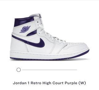 Jordan 1 Metallic Purple