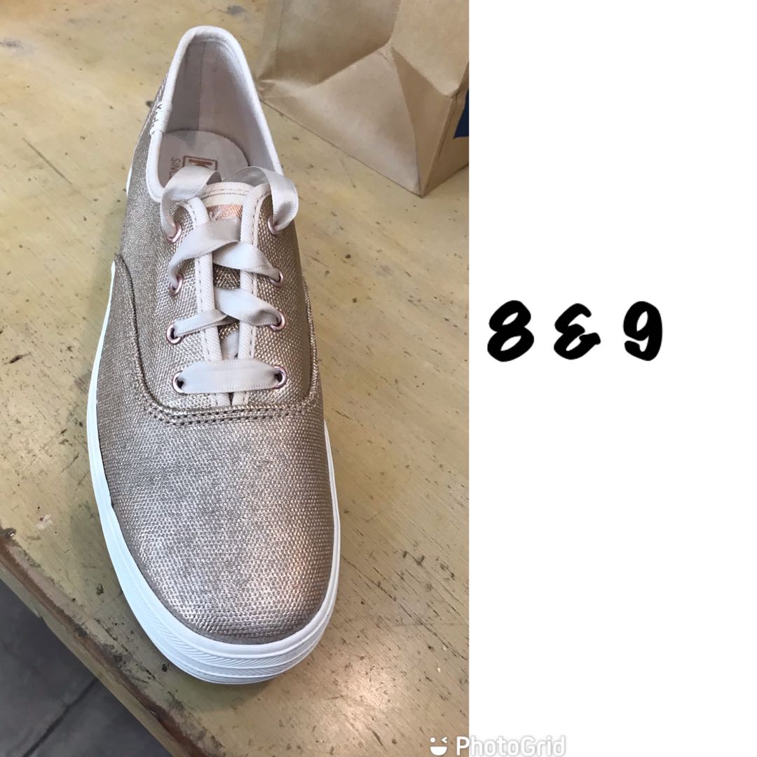 Keds Triple Decker Metallic Rose Gold 8 9 Women s Fashion