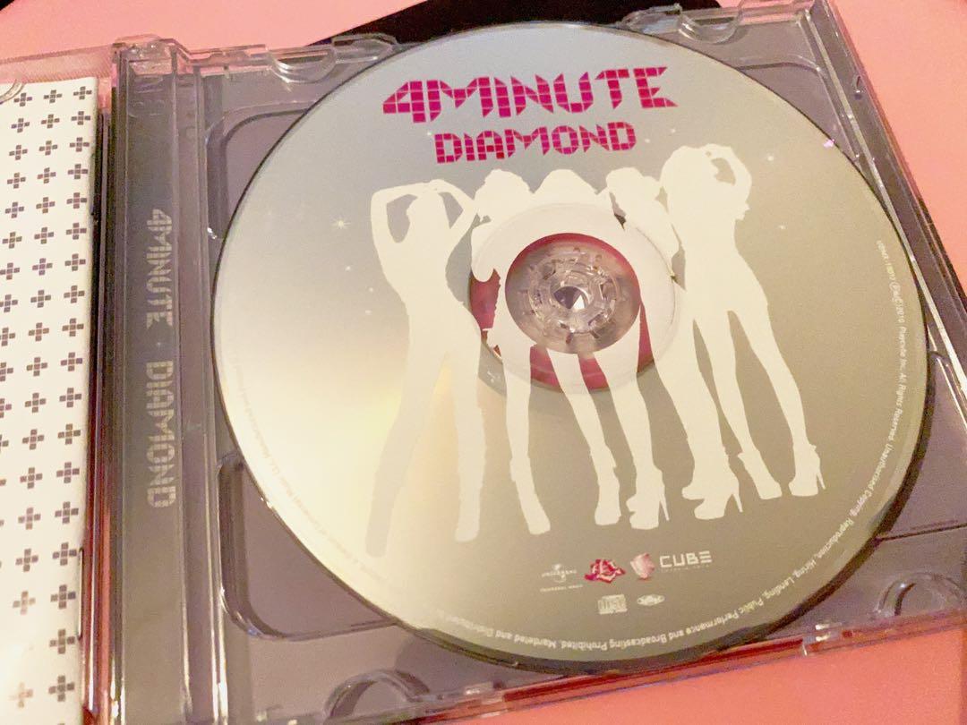 (K-Pop) 4 Minute - Diamond CD+DVD ( USED in very good condition ...
