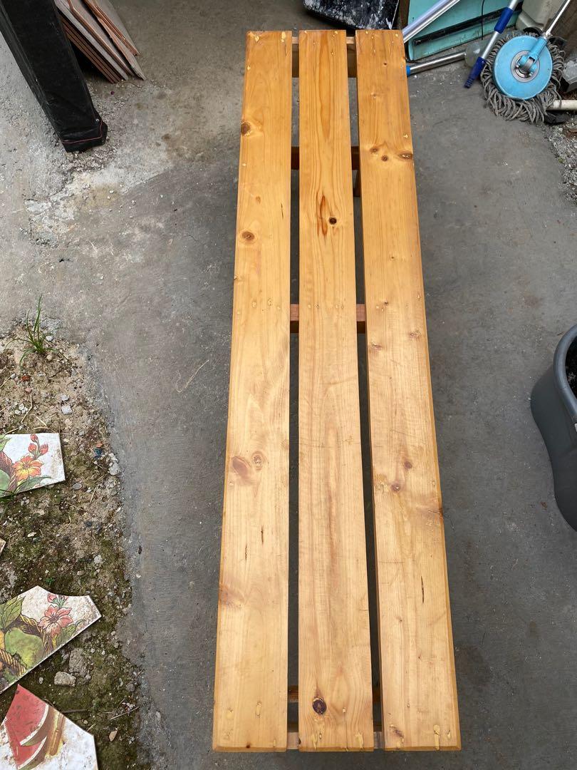 Kursi panjang kayu jati 120x30x45