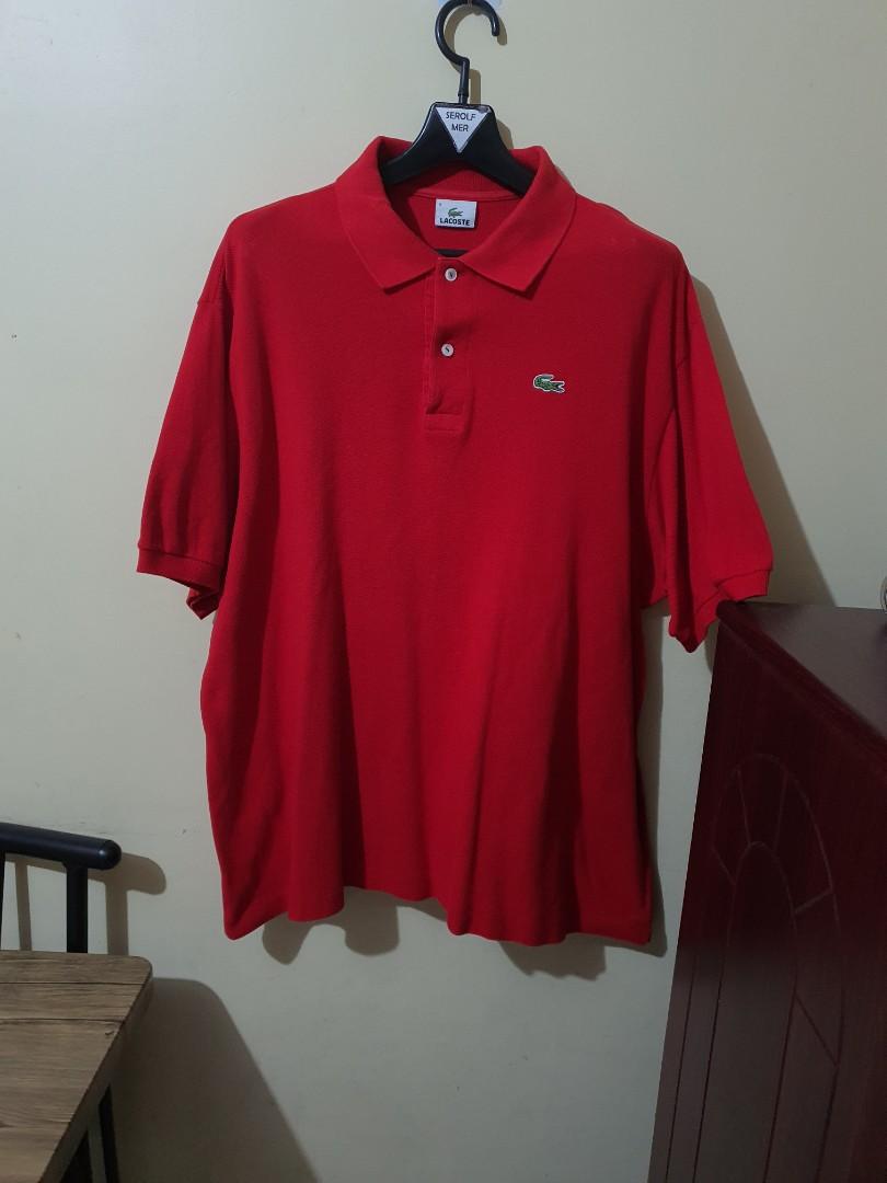 Lacoste Size 3XL dimensions), Men's Fashion, Tops & Sets, Tshirts & Polo Shirts on Carousell