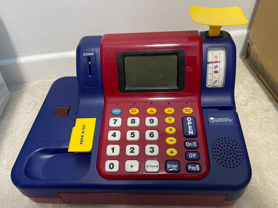 Learning resources cash register, Babies & Kids, Infant Playtime on