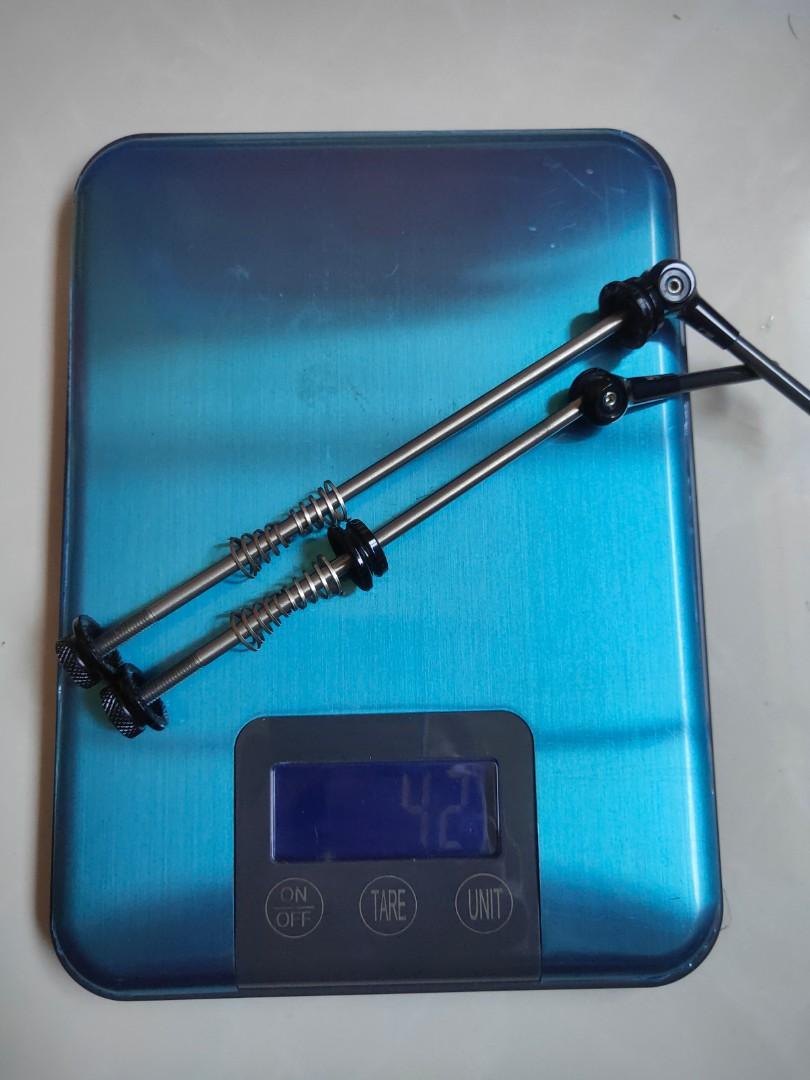 LifeLine Carbon TI Quick Release Skewer Set