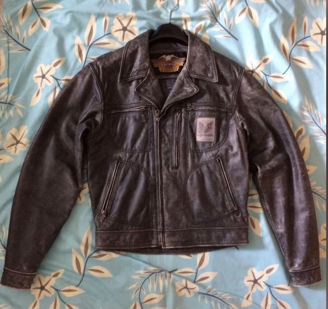 Light harley best sale jacket