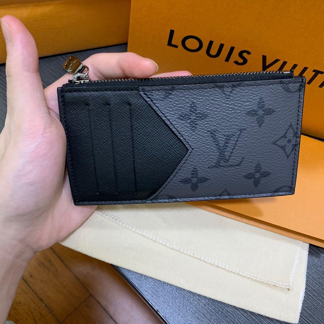 Louis Vuitton LV Coin Card Holder Monogram Eclipse Reverse Gray, Men's  Fashion, Watches & Accessories, Wallets & Card Holders on Carousell