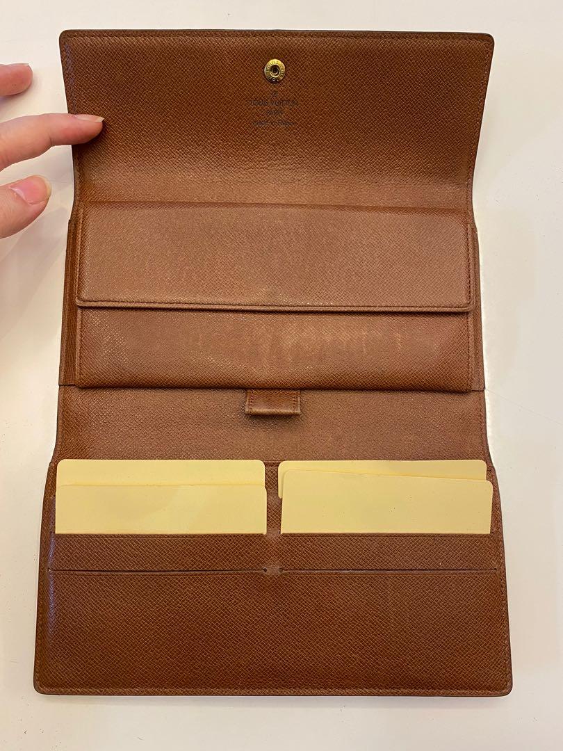 Vintage louis store vuitton trifold wallet