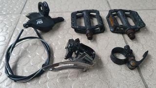LTWOO A5 FD & Shifter, trinx stock pedals and seat clamp LTWOO A5 FD & Shifter, trinx stock pedals and seat clamp