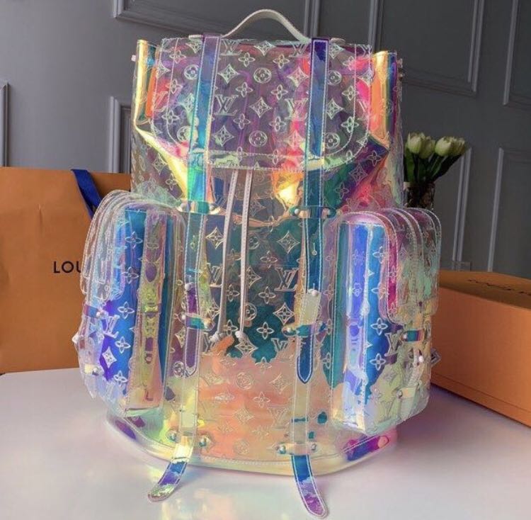 Louis Vuitton Prism Christopher Backpack, Luxury, Bags & Wallets on  Carousell