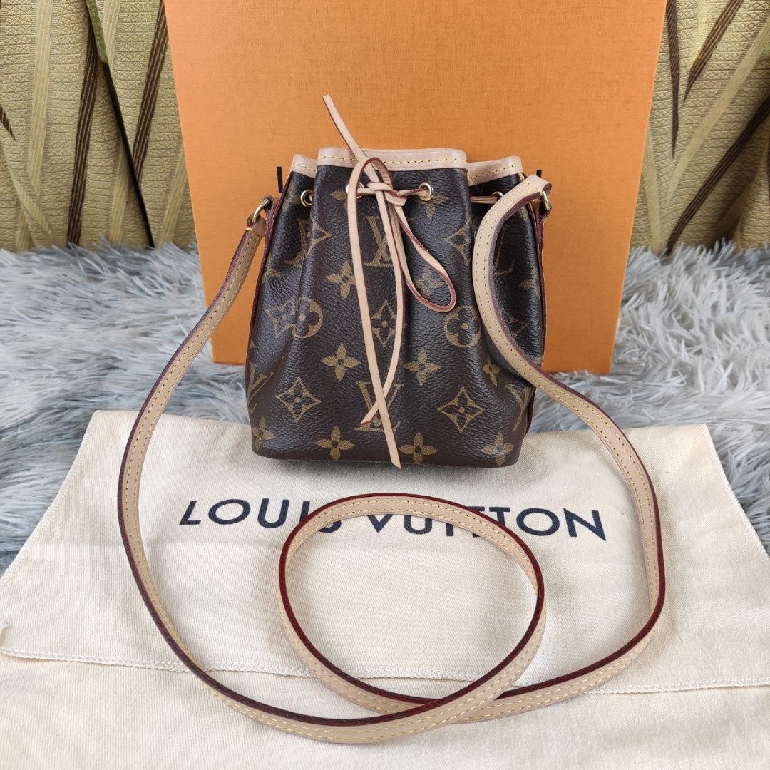 LV Nano Noe, Luxury, Bags & Wallets on Carousell