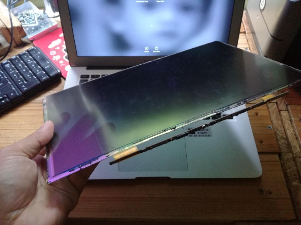 MACBOOK AIR SCREEN CRACK | REPLACEMENT | Repair Baiki Format Upgrade ...