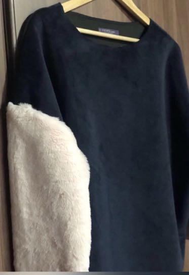 Mango Violeta (Category: Longsleeves) located in Manila. Submitted by mixandbits (Listing ID 1095566589, Image 2). Description: Orig Mango Violeta Plus size Good for cold weather Fits XL-XXL.