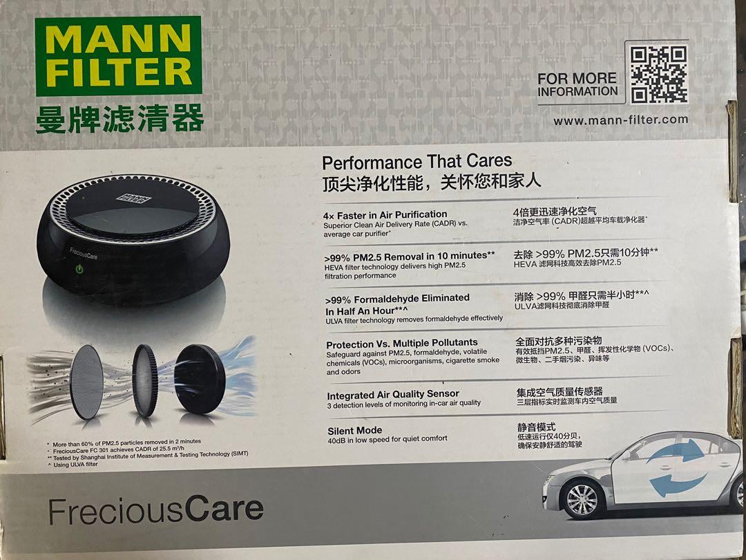 NEW Mann Frecious Care Car Air Purifier Humidifier Car