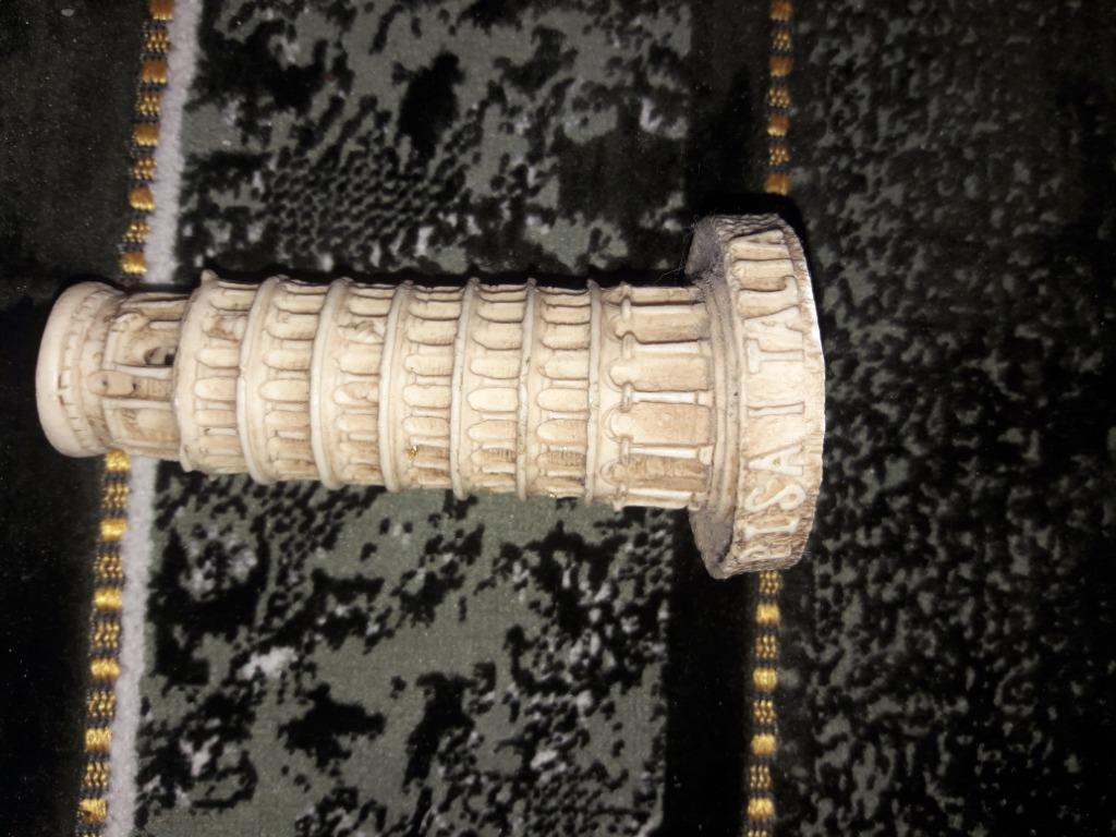 Marble Dust Made Tower Of Pisa (Category: Other Home Decor) located in Pasig City. Submitted by bevenel (Listing ID 1095489037, Image 2). Description: Made in Italy Mable Dust Tower Of Pisa Perfect Collection.