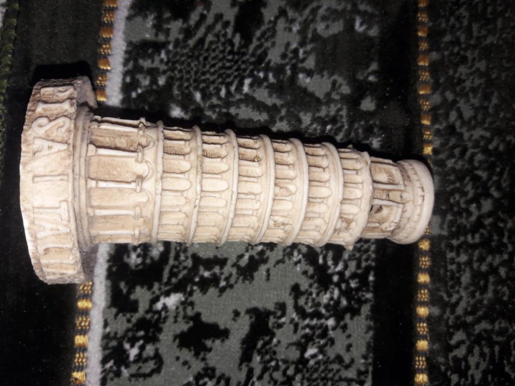 Marble Dust Made Tower Of Pisa (Category: Other Home Decor) located in Pasig City. Submitted by bevenel (Listing ID 1095489037, Image 1). Description: Made in Italy Mable Dust Tower Of Pisa Perfect Collection.
