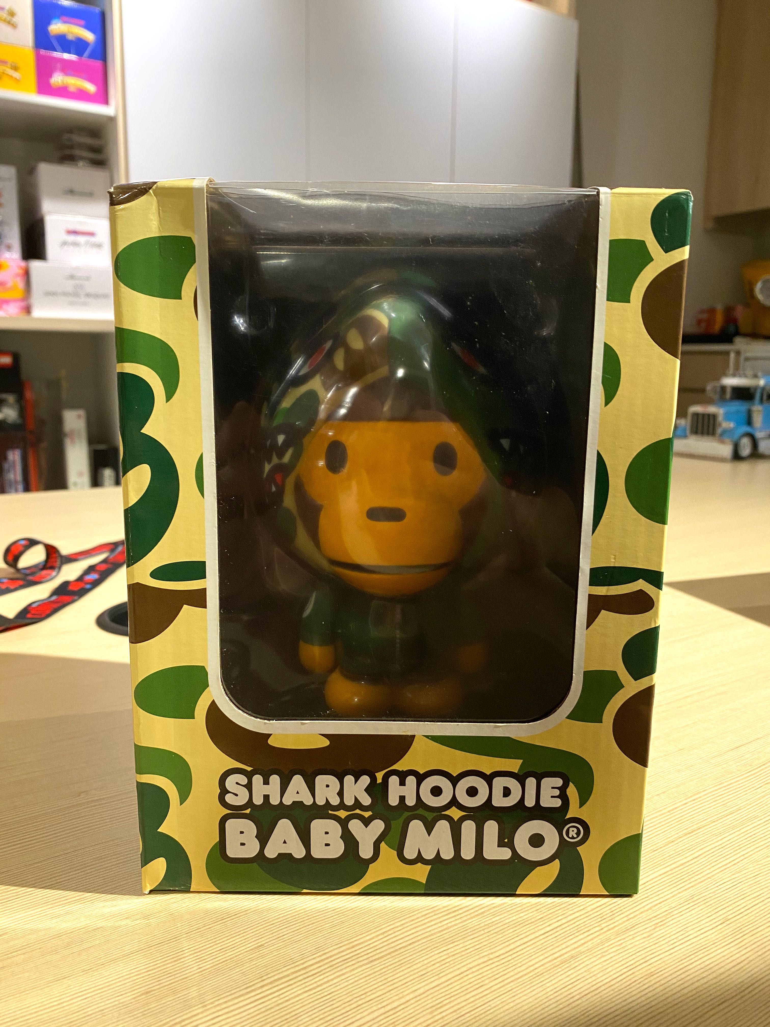 Medicom Toy VCD Baby Milo Shark Hoodie Green Figure
