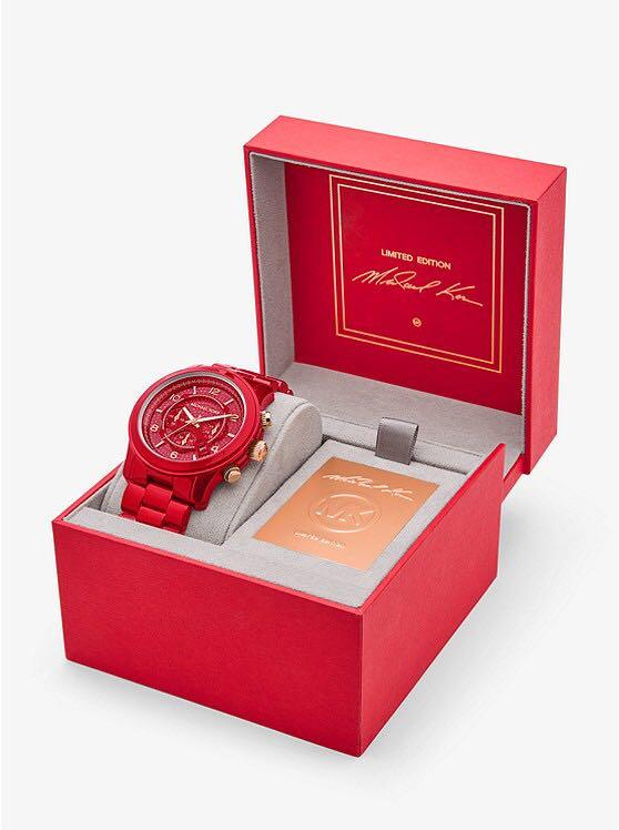 Limited edition michael kors watch deals