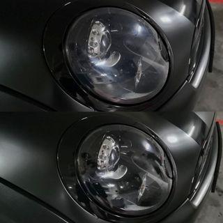 Mini Cooper S JCW Headlight Restoration Polish