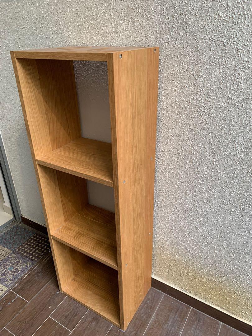 MUJI Stacking Shelf / 3 Shelves / Oak, Furniture & Home Living ...