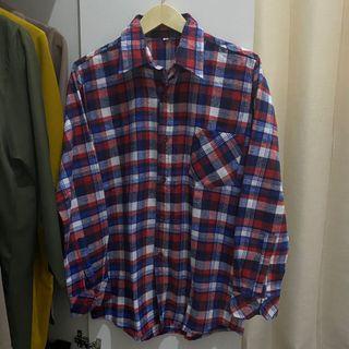 New! Kemeja Flanel Unisex