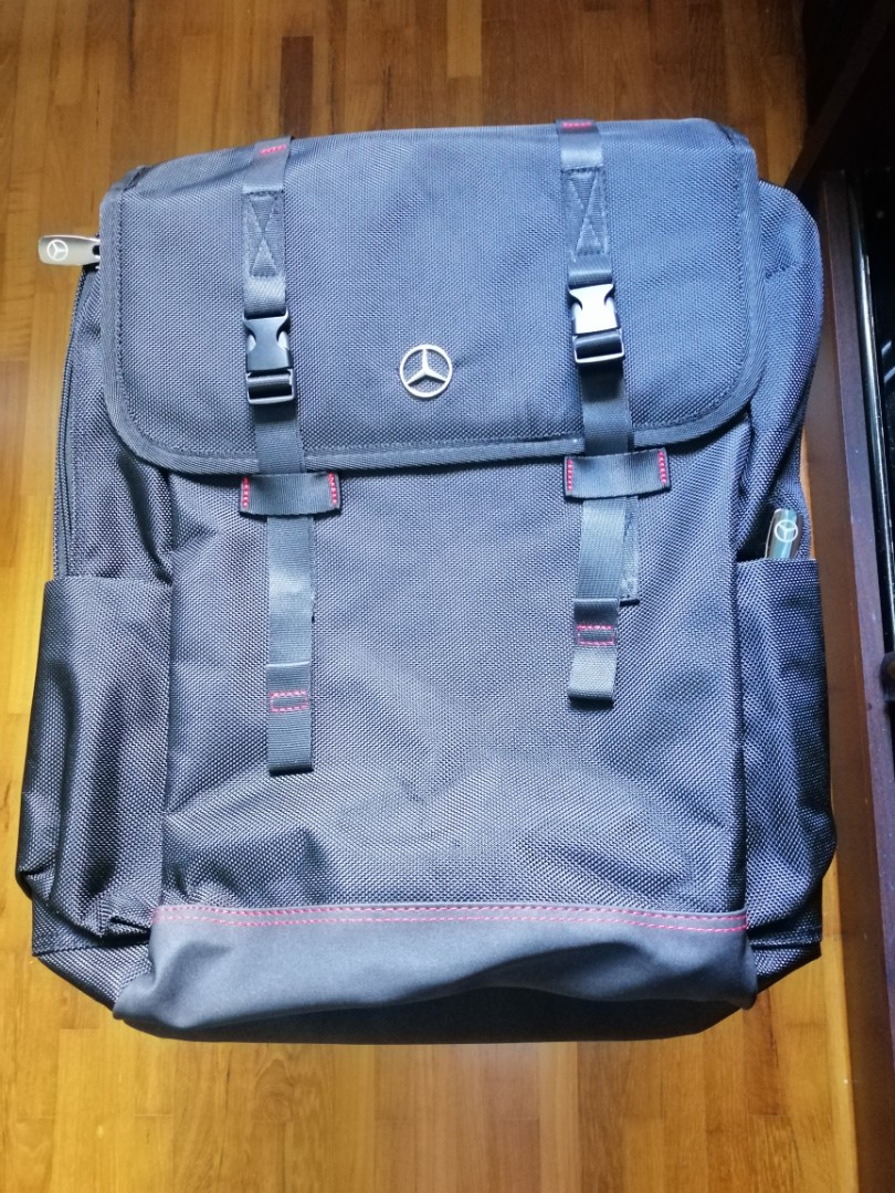 New Mercedes Benz Laptop bag, Men's Fashion, Bags, Backpacks on Carousell