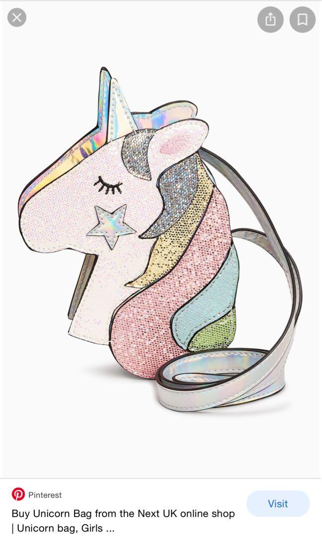 Next Unicorn Girls Bag Carousell