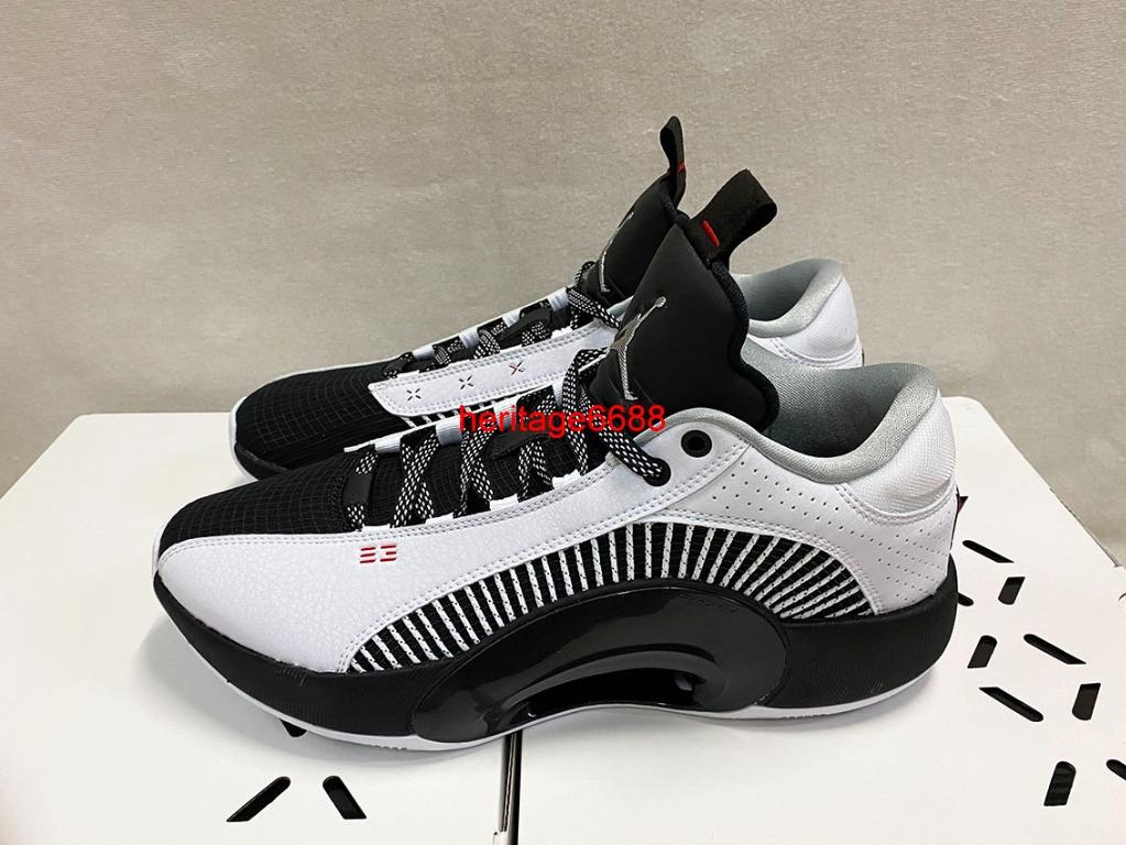Nike Air Jordan 35 XXXV Low PF White Black US10.5 oreo US 10.5, 男