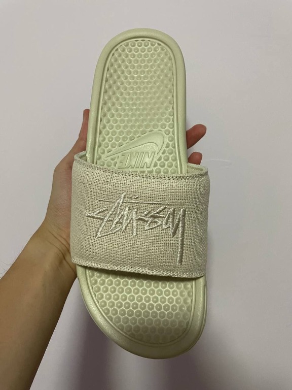 Nike x Stussy Benassi Fossil Stone