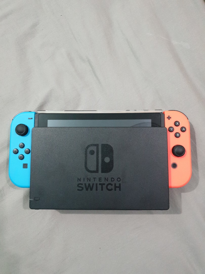 Nintendo Switch Console Gen 2 + Games, Video Gaming, Video Game Consoles, Nintendo on Carousell