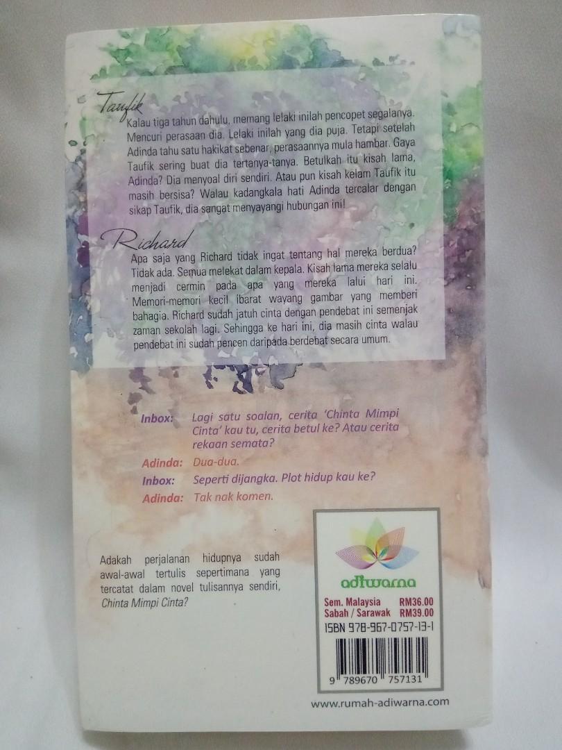 Novel Iman Inbox Oleh Shirod Shukri Books Stationery Books On Carousell