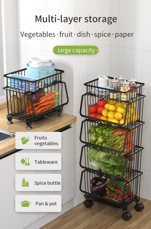 Under Sink Organizers And Storage For Kitchen And Bathroom 2-tier Under  Sink Shelf With Sliding Drawer And 3-tier Height-adjustable Pot Rack Metal  Bla