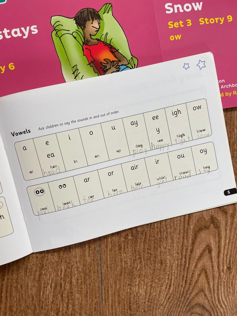 Oxford Read Write Inc Pink, 興趣及遊戲, 書本 & 文具, 小說 & 故事書 Carousell