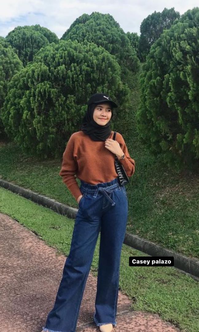 Palazo jeans palazzo, Women's Fashion 
