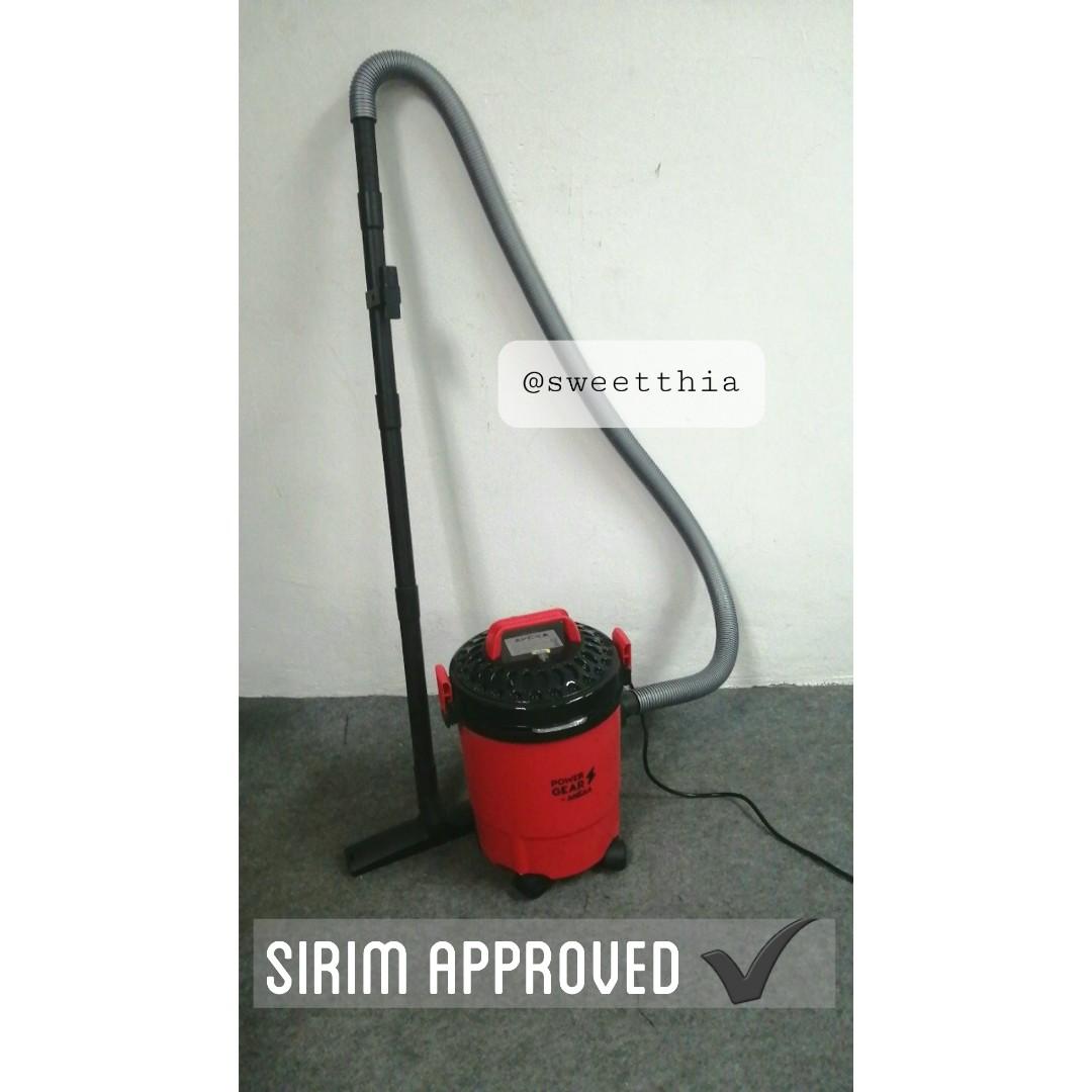 Powerful 3 in 1 Vacuum Dry Wet Blower 12 Litre SIRIM Approved, Health