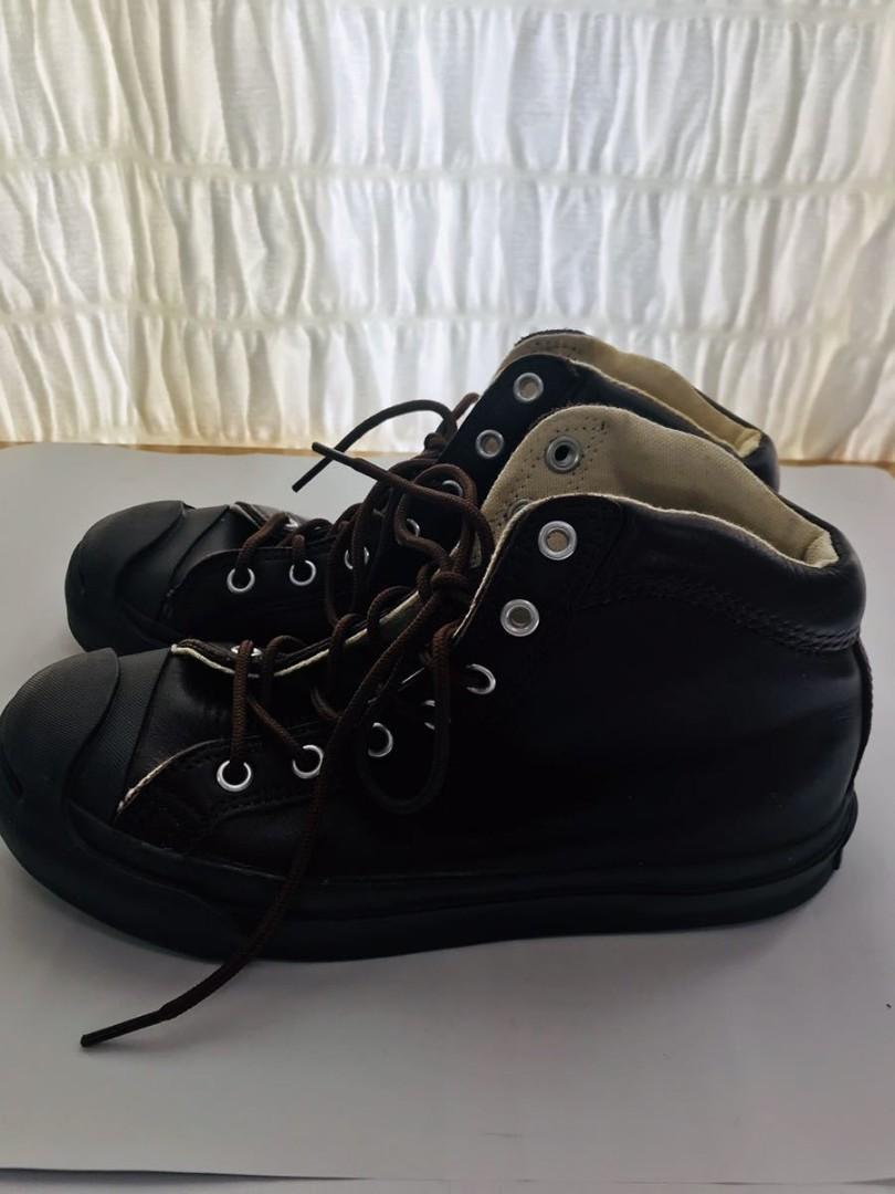 Festive Sale Preloved AUTHENTIC Converse Jack Purcell Mid Brown