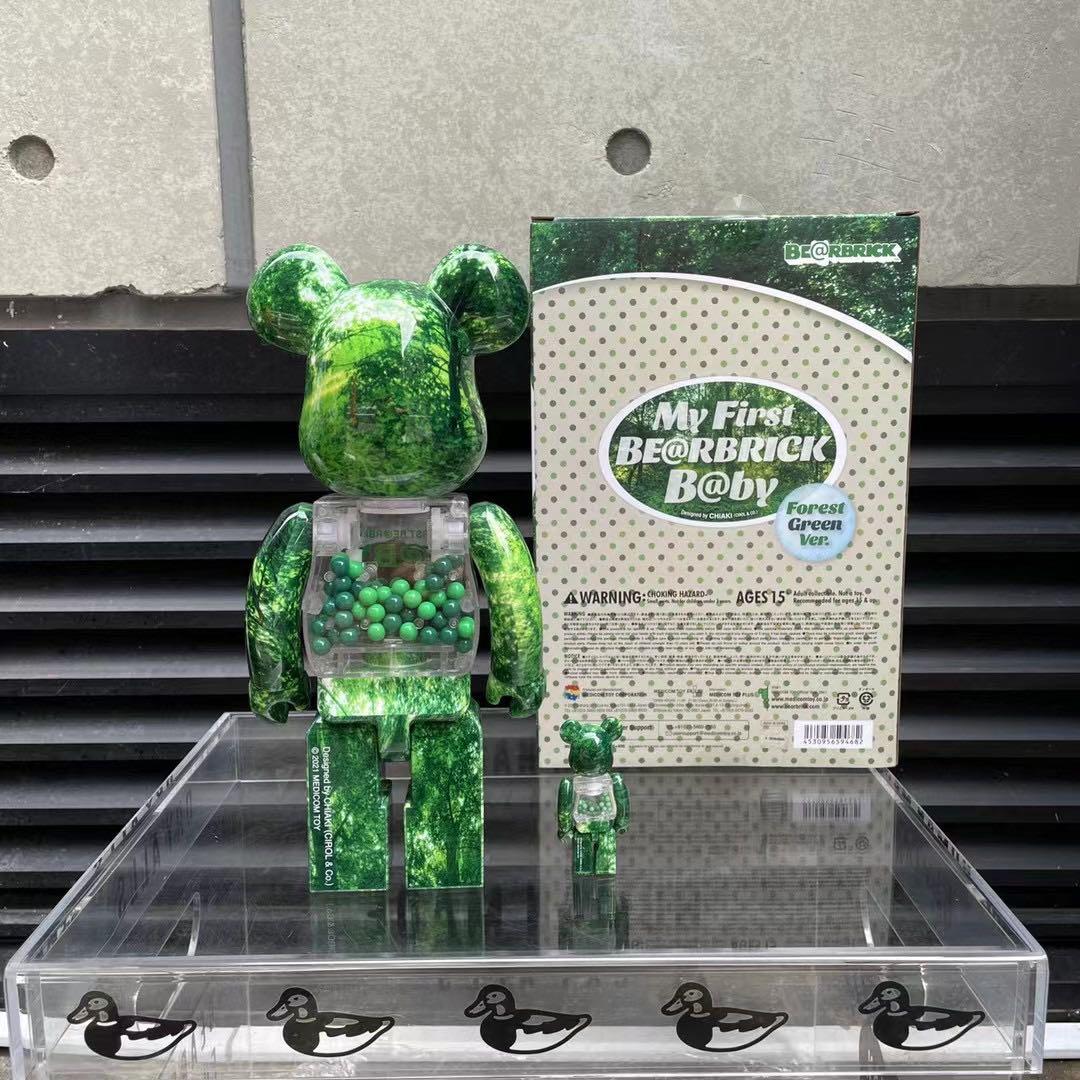 MY FIRST BE@RBRICK B@BY FOREST GREEN ver