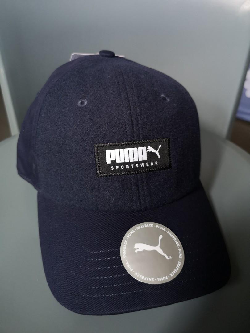 PUMA Fabric Baseball Cap Peacoat, Men's 