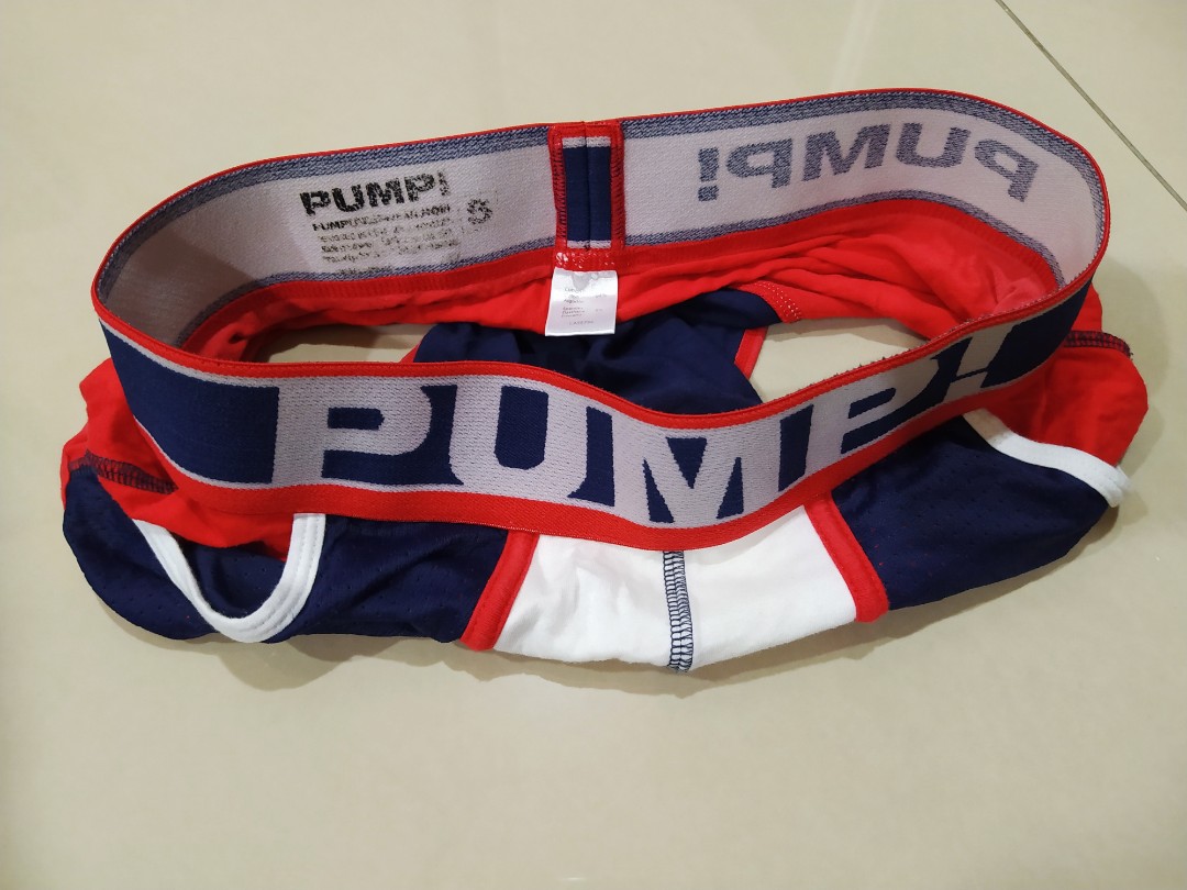 New! PUMP V belt design men's underwear - tanga brief (fit M