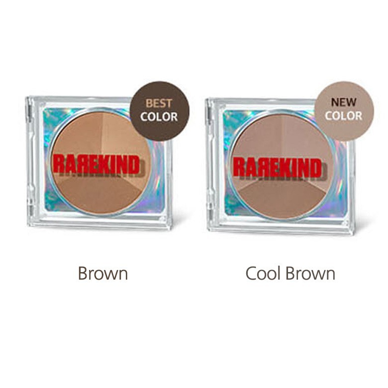 RAREKIND Mini Album To Go Shading 10g Cool Brown, Beauty & Personal