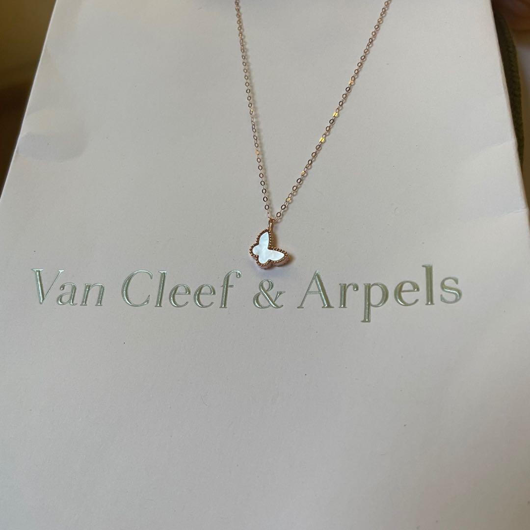 Vca sweet alhambra butterfly necklace deals