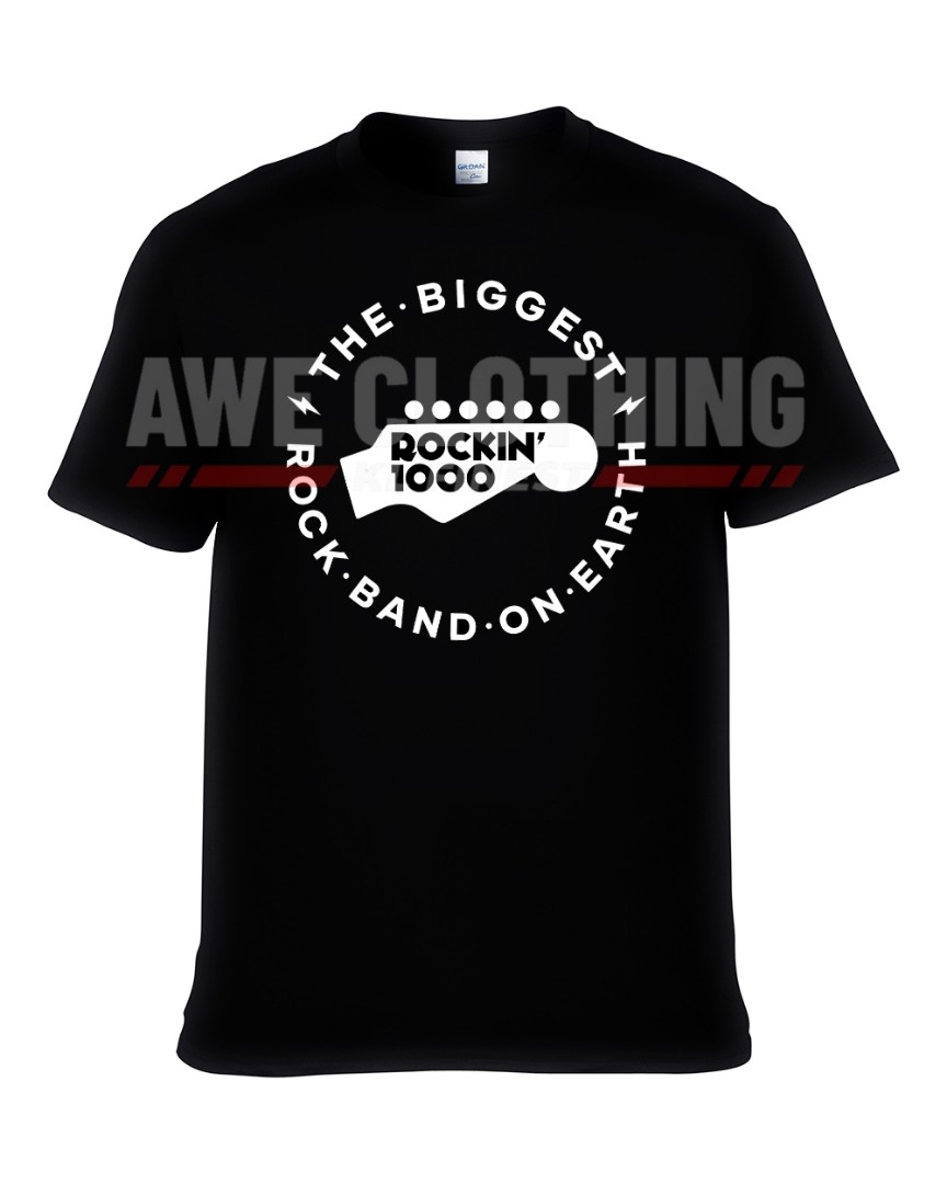 Rockin' 1000 Round Logo, Men's Fashion 