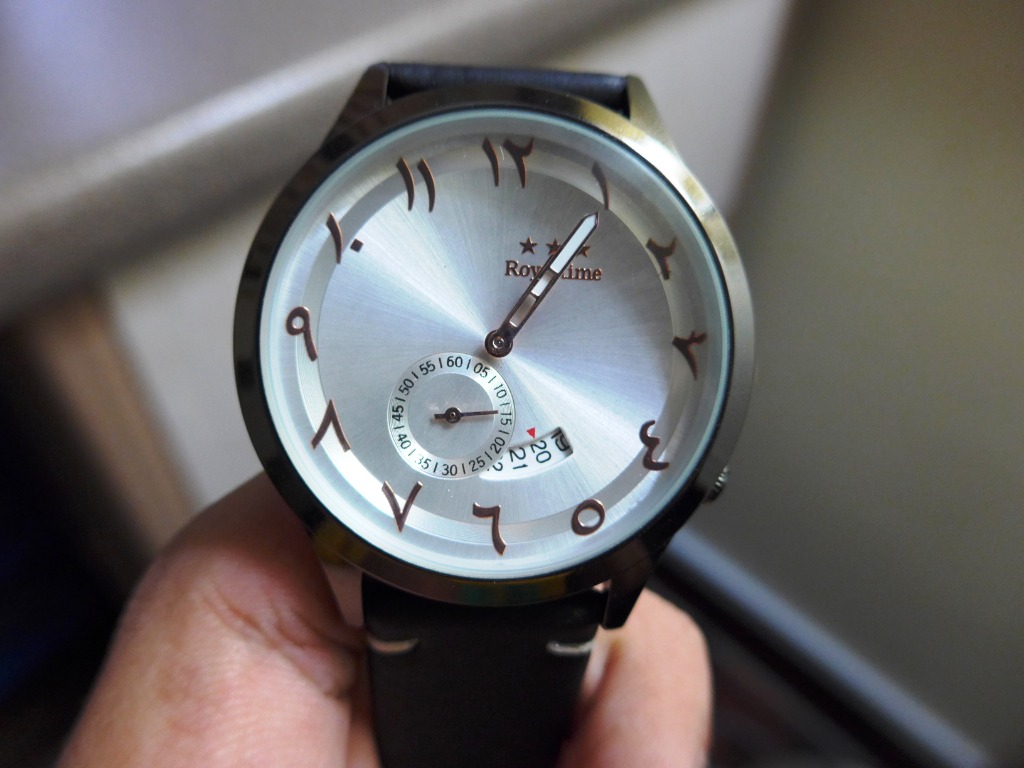 Royal time quartz watch store