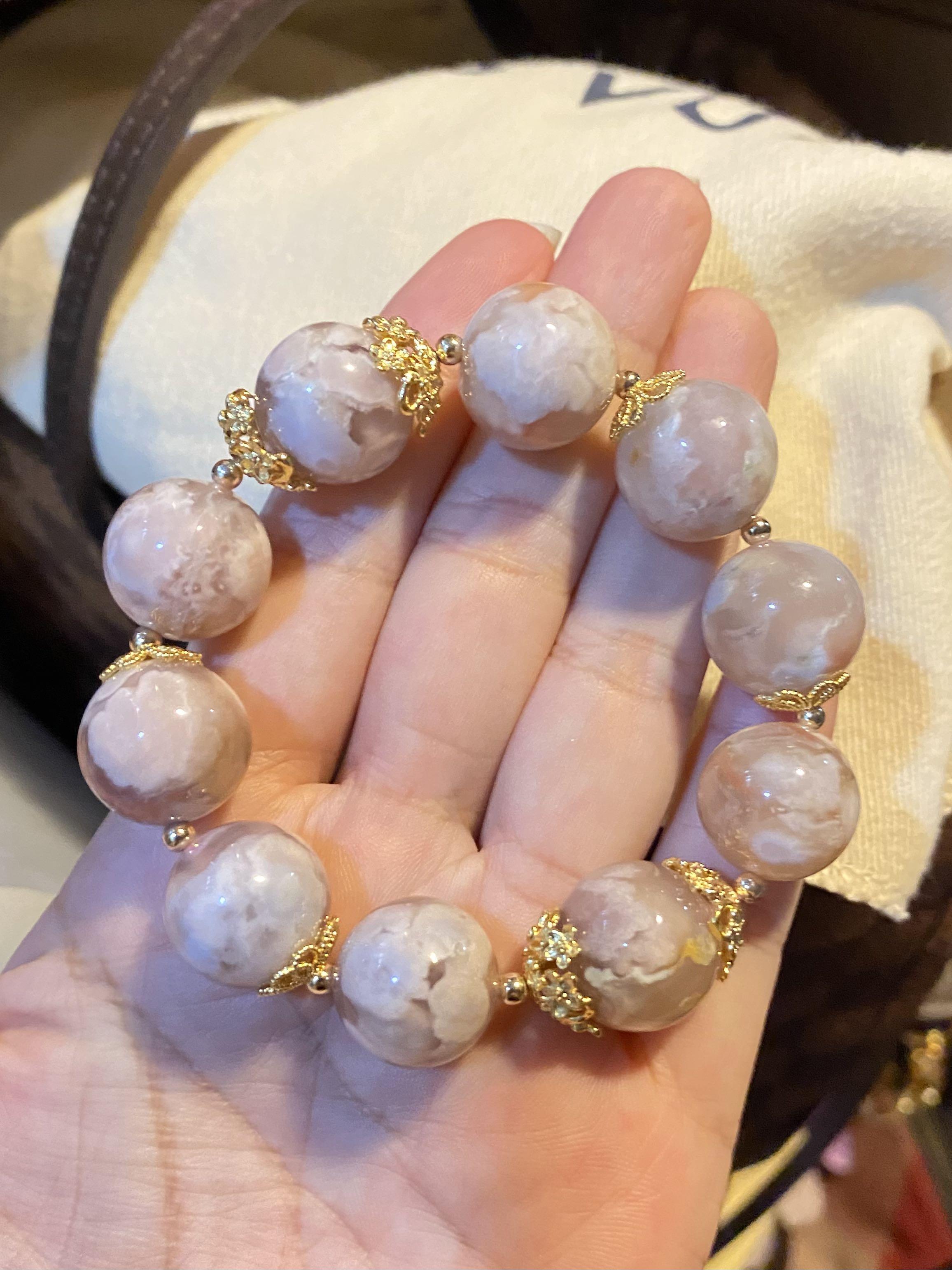 Sakura agate bracelet discount