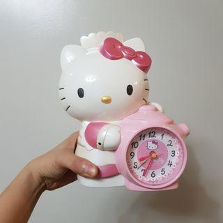 Sanrio 2002 - Hello Kitty - Alarm Clock (Working)