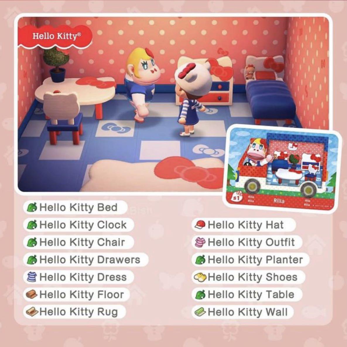 Animal Crossing New Horizons Sanrio Karten Kaufen Sanrio Animal Crossing Amiibo Card ACNH, Video Gaming, Video Games