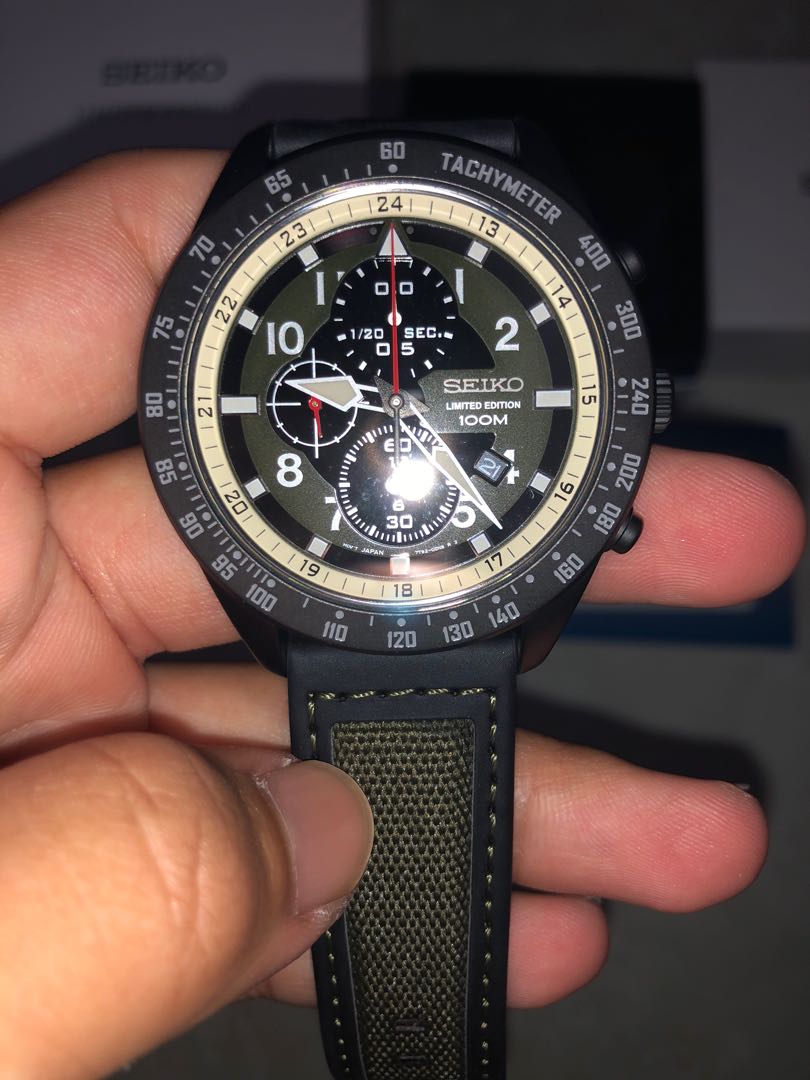 Seiko Criteria Quartz Chronograph Limited Edition SNDH47P1