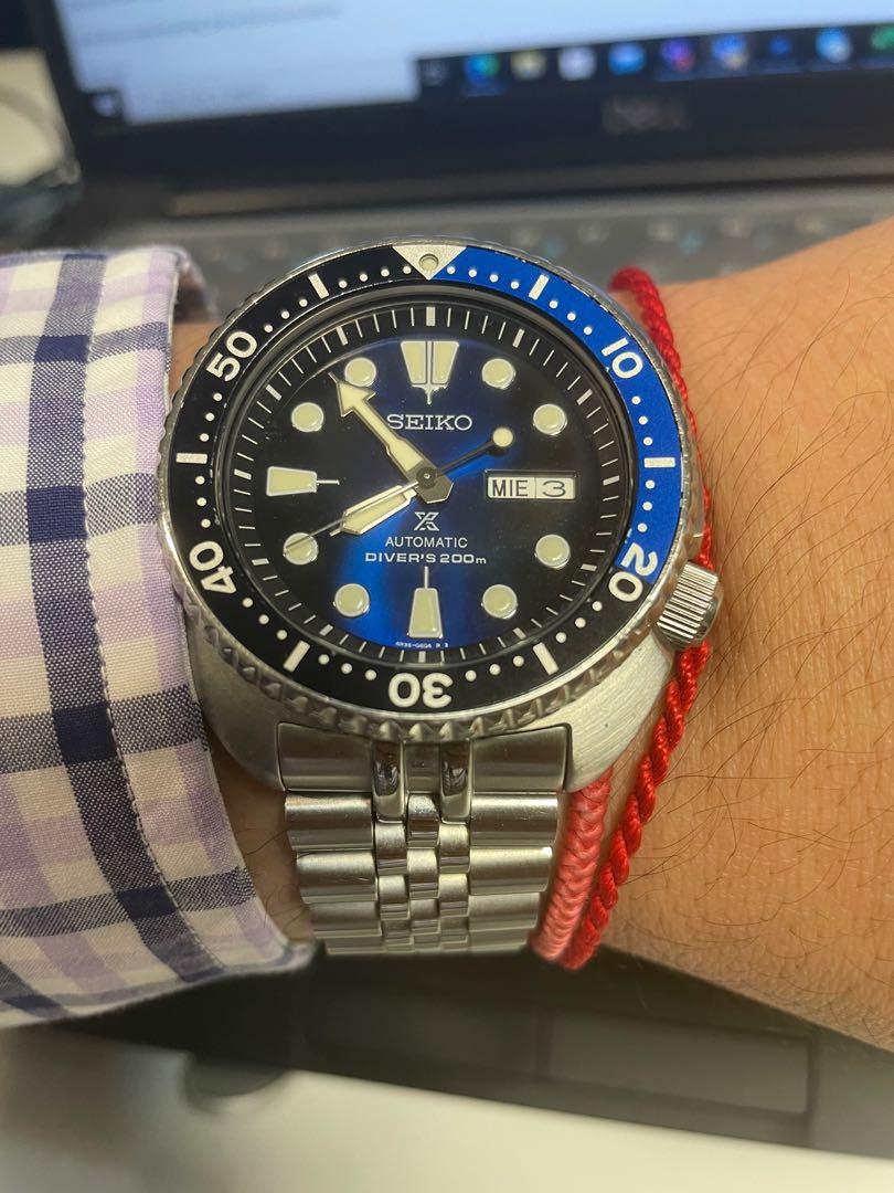 Seiko Turtle with strapcode jubilee bracelet, Men's Fashion, Watches &  Accessories, Watches on Carousell