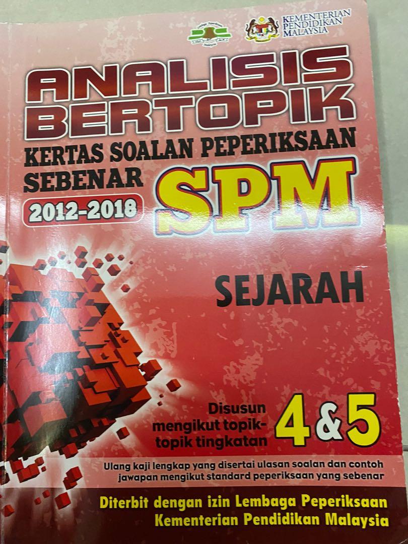 Sejarah Spm Books Stationery Books On Carousell