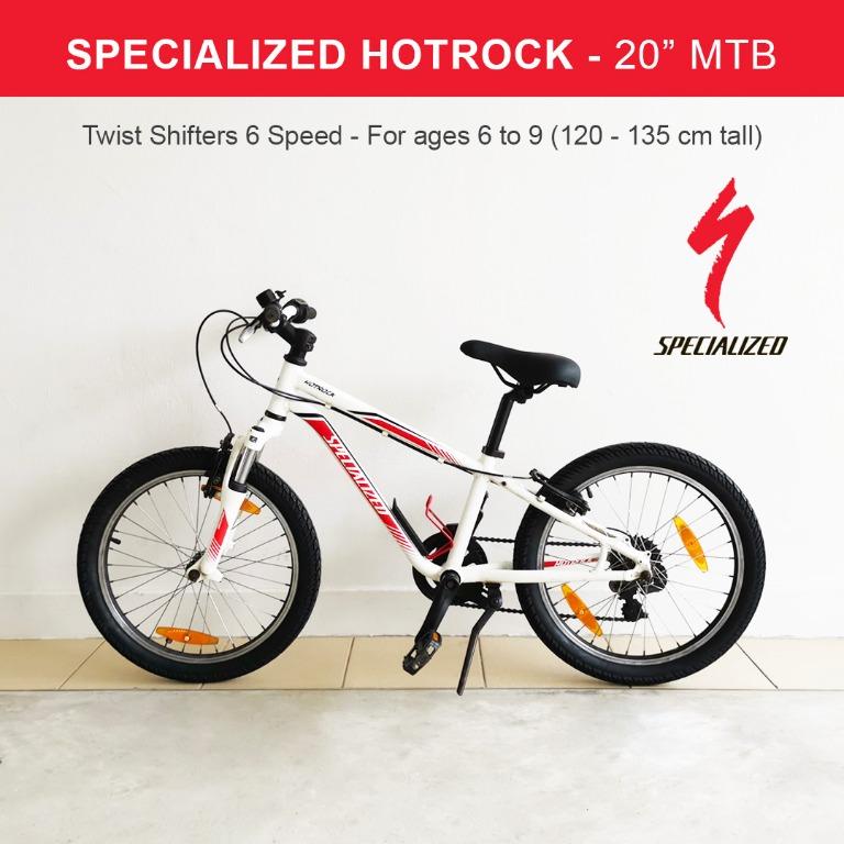 Specialized hotrock 20 age range new arrivals